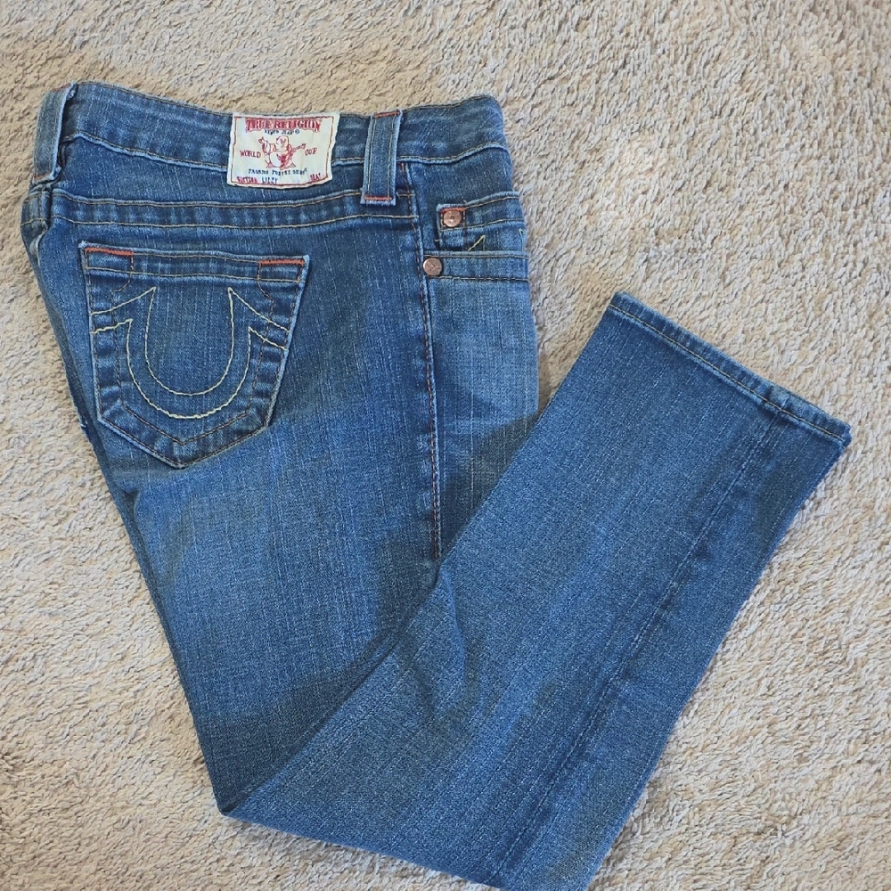 Vintagw Truw Religion Capris